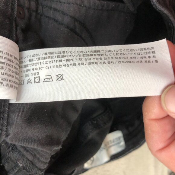 Abercrombie & Fitch Womens Jeans Size 6S Super Skinny Black Denim Casual Ankle - Picture 13 of 16